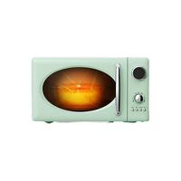 QCOOKER 圈厨 CR-WB01A 微波炉 20L 复古白