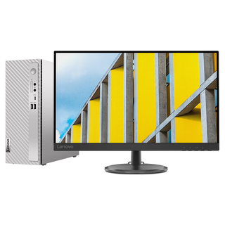 联想（Lenovo）天逸510S 2024商务办公台式机电脑主机(酷睿14代i7-14700 16G 1TB SSD win11)27英寸显示器