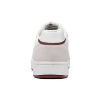 斯凯奇(Skechers)复古潮流休闲运动鞋子男款透气舒适轻质板鞋183241 白色/酒红色/WBUG 41
