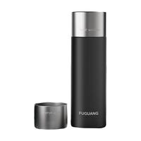 富光 保温杯全钢男款水杯子茶水分离高档泡茶杯 雅致黑520ml