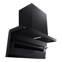 老板 小黑翼顶侧双吸超薄真平嵌抽吸 烟灶套装小黑翼D1+5.2Kw猛火灶30B5X