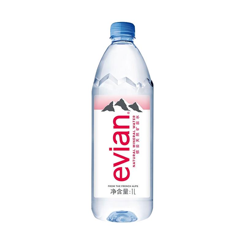 依云 天然弱碱性矿泉水 500ml*24瓶