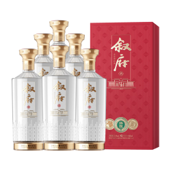 叙府 纯粮食酒 浓香型白酒  整箱装 52%vol 500mL