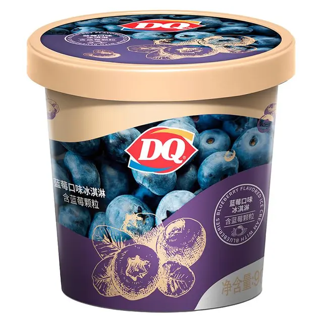 DQ 冰淇淋 蓝莓口味 90g