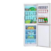 CHIGO/志高 278BF 158L三开门冰箱 下置冷冻 静音节能一级 158L