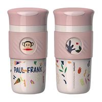 大嘴猴 咖啡杯随行杯316不锈钢新款大容量情侣保温杯女可爱 甜气粉