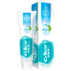 纳爱斯 自然盐白牙膏 酷爽薄荷香型 200g