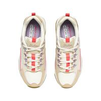 SKECHERS 斯凯奇 情侣鞋熊猫鞋149498 自然色/粉红色/NTPK 37