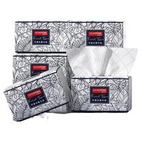 清沐纯子加厚400纸巾抽纸一整箱实惠面巾纸大包餐巾纸家用卫生纸