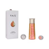 TAIC大容量焖茶保温杯纯钛杯泡茶便携水杯 TMPB-T420 莫奈·皓月银