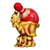 酒鬼 收藏摆柜 酒鬼酒 金老头摆件模型
