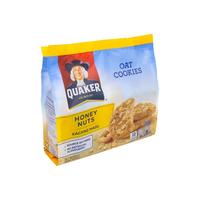 QUAKER/桂格 蜂蜜坚果味 燕麦曲奇饼干  201-300g 袋装