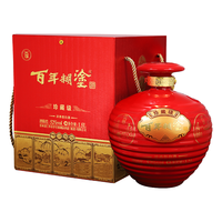百年糊涂 珍藏级 52%vol 浓香型白酒 1500ml 礼盒装