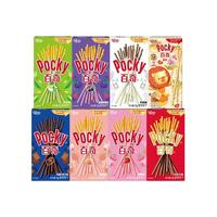 glico 格力高 百奇系列 百奇休闲零食办公室下午茶小吃涂层饼干棒8盒装