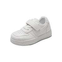 薇靡雅（WEIMIYA）儿童小白鞋2024春秋男女童运动鞋透气休闲板鞋软底宝宝鞋子单 白色 21码 鞋内长14cm