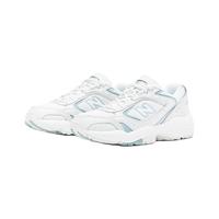 New Balance NB奥莱 女款秋冬轻便通勤素色增高运动老爹鞋452 白色 WX452WO 35,36,36.5,37,37.5,38,39,40