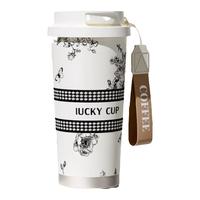 咖啡杯保温杯女生外带便携随行杯子高档精致2023轻奢冬季水杯