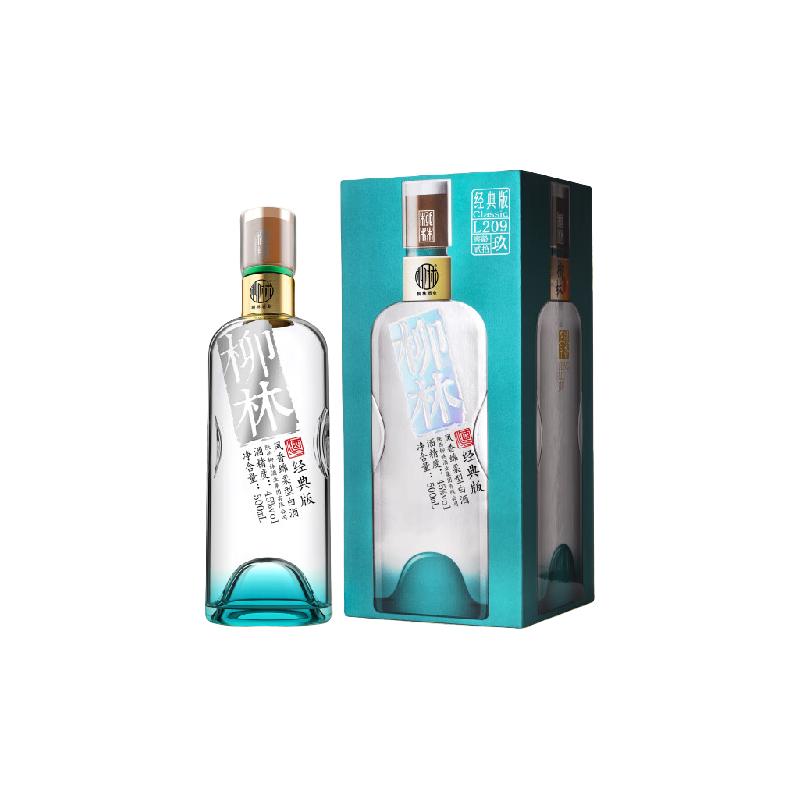  柳林 凤香绵柔型白酒  光瓶装 凤香型 45%vol 500mL