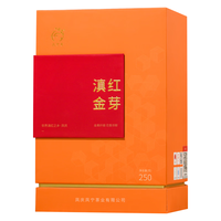 凤宁号云南凤庆金丝滇红茶2024新茶高档特级花果蜜香红茶散茶叶滇红金芽 250g/盒
