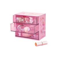MINISO 名创优品 三丽鸥迪士尼联名抽屉式九宫格收纳盒化妆品口红首饰桌面多层储 抽屉式收纳盒-美乐蒂