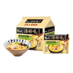 白象 老母鸡汤面5袋