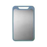 彩致（CAIZHI）不锈钢砧板双面塑料切菜板厨房家用加厚菜板防霉40.2*25CM CZ6566 不锈钢+PP双面菜板 大号