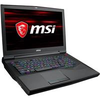 msi 微星 GT系列 GT75 Titan 8RG-271CN 17.3英寸游戏本笔记本电脑 (黑色、i7-8750H、1T、32GB、GTX1080)