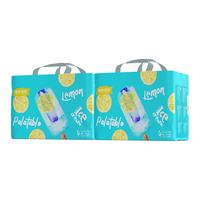 碧芭宝贝冰淇淋special拉拉裤 夏日薄透气加大号婴儿宝宝尿不湿 拉拉裤L码36片*2包(9-14kg)