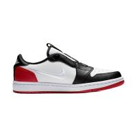 AIR JORDAN 正代系列 Air Jordan 1 Ret Low Slip 女子休闲运动鞋 AV3918-600 亮深红/黑/白色 36.5