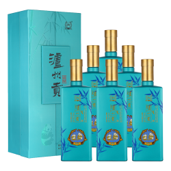 泸州老窖 泸州贡 翡绿 52度500ml*6浓香型白酒