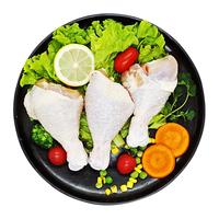 凤祥食品 鸡琵琶腿500g 出口日本级 鸡大腿炸鸡腿肉 烧烤食材卤味卤煮食材 清真食品