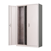 ROCK FILE 洛克菲勒 90抽透明带门文件柜 资料柜档案整理柜铁皮柜