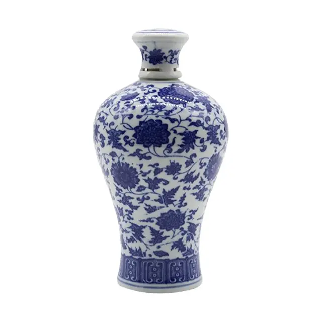 皖酒 白酒纯粮酒 41度 百年皖酒 天青 白酒整箱 浓香型 450ml*4瓶 青花瓷 450ml*4瓶 整箱装