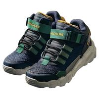 Skechers斯凯奇儿童二棉鞋加厚加绒男童保暖抓地户外中大童运动鞋