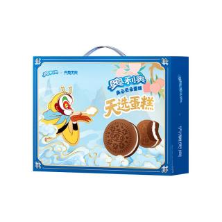 奥利奥 可可贝橙香巧克力夹心蛋糕mini小饼干下午茶