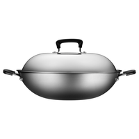 ASD 爱仕达 CF40E1Q 炒锅(40cm、无涂层、铸铁)