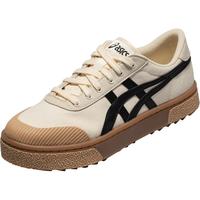 ASICS 亚瑟士 情侣板鞋COURT TRAIL男女虎爪帆布鞋复古低帮休闲鞋