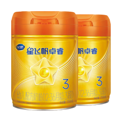飞鹤 卓睿Pro A2 β-酪蛋白3段乳铁婴幼儿奶粉758g*2罐官方HMO升级
