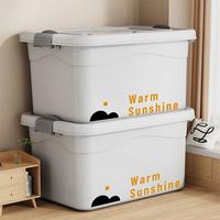 希维思 SIVASS 衣服收纳箱 带盖 大容量 加厚 家用整理箱