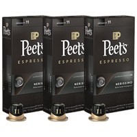 皮爷咖啡Peet's Coffee皮爷peets胶囊咖啡30颗装(强度11*3浓黑布蕾)法国【新】 30颗胶囊 ( 强度11*3)