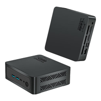劲鲨 minipc 迷你主机 迷你台式H1P商用办公家用便携式主机（12代酷睿i3 i516G WIFI6） i3-1215U 16G 512G 单主机 颜色