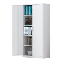 ZHONGWEI 中伟 文件柜办公柜钢制铁皮柜办公室资料柜档案柜储物柜财务室凭证柜