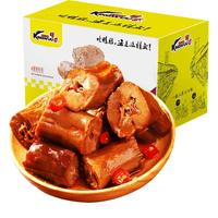 KINGWUU 精武 鸭脖 卤味熟食鸭肉零食年货肉干肉脯休闲食品独立真空包装即食 五香味鸭脖360g