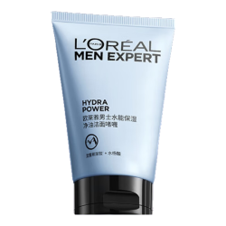 巴黎欧莱雅 男士水能保湿净油洁面啫喱 100ml