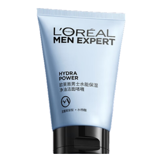 巴黎欧莱雅 男士水能保湿净油洁面啫喱 100ml