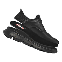  SKECHERS/斯凯奇 闪穿 男士商务休闲鞋  全黑色171 42.00
