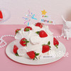 MISSBLUE生日蛋糕 爆火草莓炸弹6英寸水果蛋糕兑换券·1张 1次券