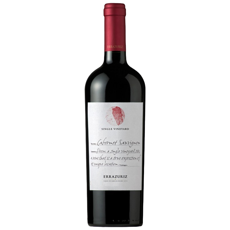 Vina Errazuriz 伊拉苏酒庄 单一园 阿空加瓜山谷赤霞珠干型红葡萄酒 750ml