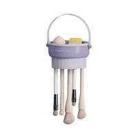 化妆刷清洗桶洗晾一体工具美妆蛋粉扑清洁刷子碗晾晒架收纳盒