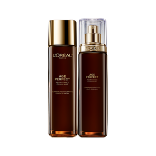 巴黎欧莱雅L'OREAL PARIS 欧莱雅金致臻颜松露水乳套装